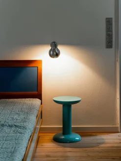 Thing Sidebord/Skammel, turquoise fra<raawii Sale