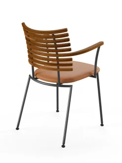 Tiger Armstol, cognac læder fra<Naver Collection Outlet