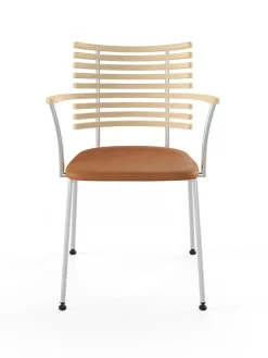 Tiger Armstol, cognac læder fra<Naver Collection Outlet