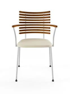 Tiger Armstol, creme læder fra<Naver Collection