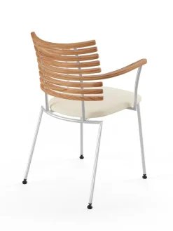 Tiger Armstol, creme læder fra<Naver Collection