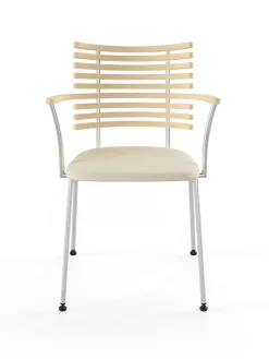 Tiger Armstol, sort læder fra<Naver Collection New