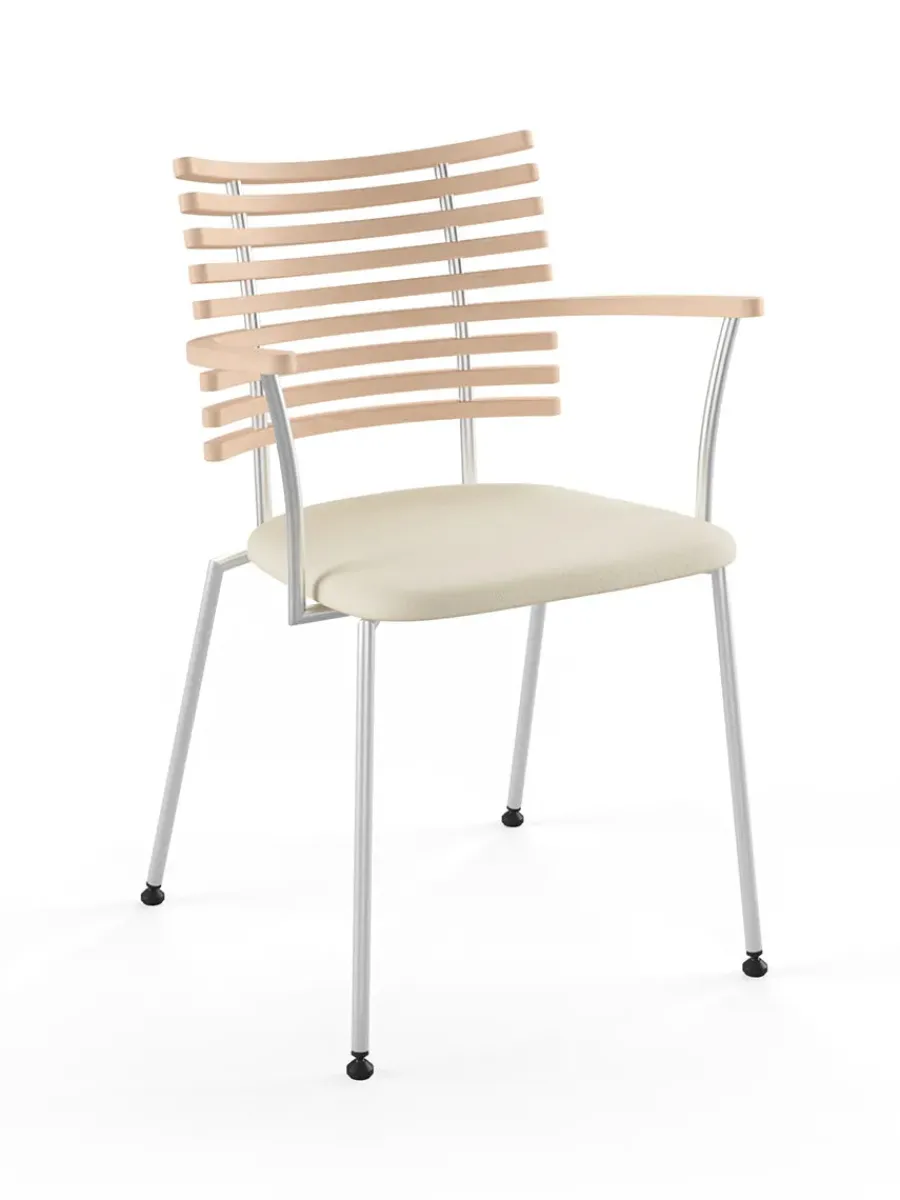 Tiger Armstol, sort læder fra<Naver Collection New