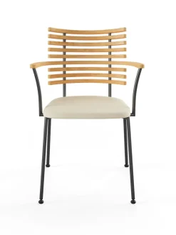 Tiger Armstol, sort læder fra<Naver Collection New