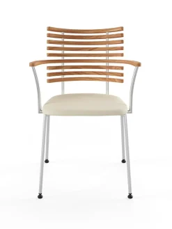 Tiger Armstol, sort læder fra<Naver Collection New