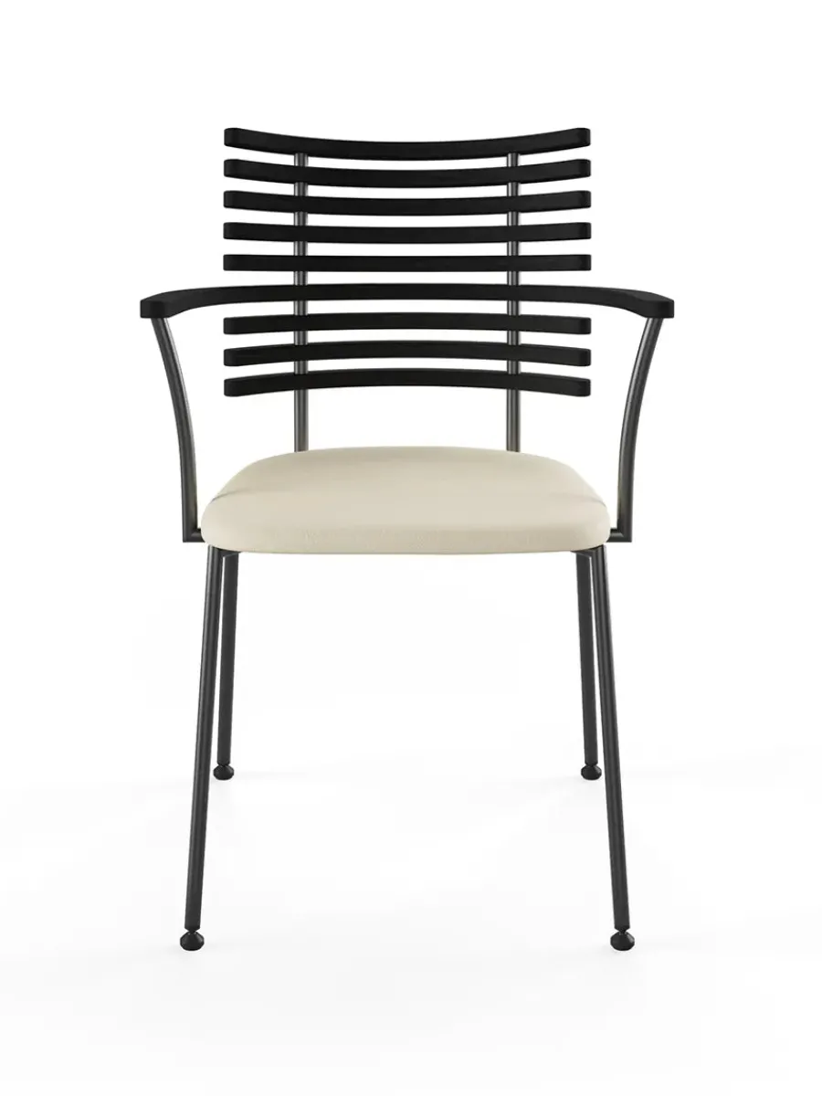 Tiger Armstol, sort læder fra<Naver Collection New