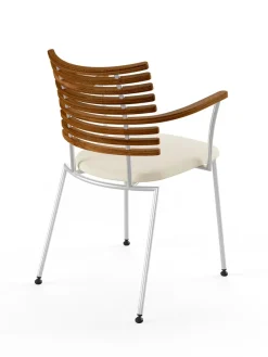 Tiger Armstol, sort læder fra<Naver Collection New