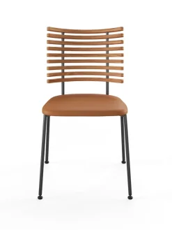 Tiger Stol, cognac læder fra<Naver Collection Outlet