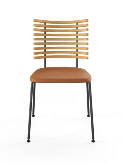 Tiger Stol, cognac læder fra<Naver Collection Outlet