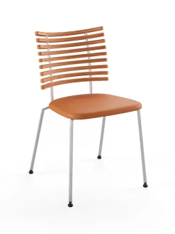 Tiger Stol, cognac læder fra<Naver Collection Outlet