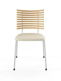 Tiger Stol, creme læder fra<Naver Collection Sale