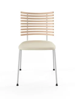 Tiger Stol, creme læder fra<Naver Collection Sale