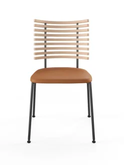 Tiger Stol, creme læder fra<Naver Collection Sale