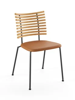 Tiger Stol, creme læder fra<Naver Collection Sale