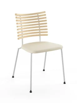 Tiger Stol, creme læder fra<Naver Collection Sale