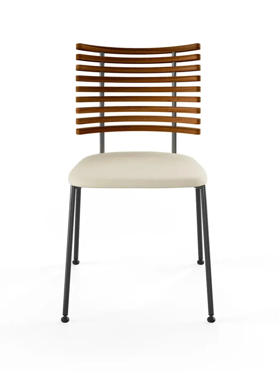 Tiger Stol, sort læder fra<Naver Collection Outlet