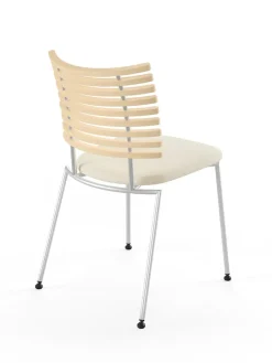 Tiger Stol, sort læder fra<Naver Collection Outlet