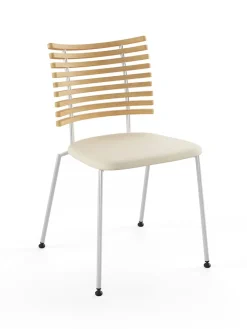 Tiger Stol, sort læder fra<Naver Collection Outlet