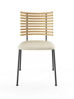 Tiger Stol, sort læder fra<Naver Collection Outlet