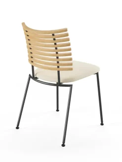 Tiger Stol, sort læder fra<Naver Collection Outlet