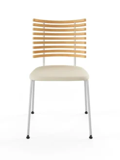 Tiger Stol, sort læder fra<Naver Collection Outlet