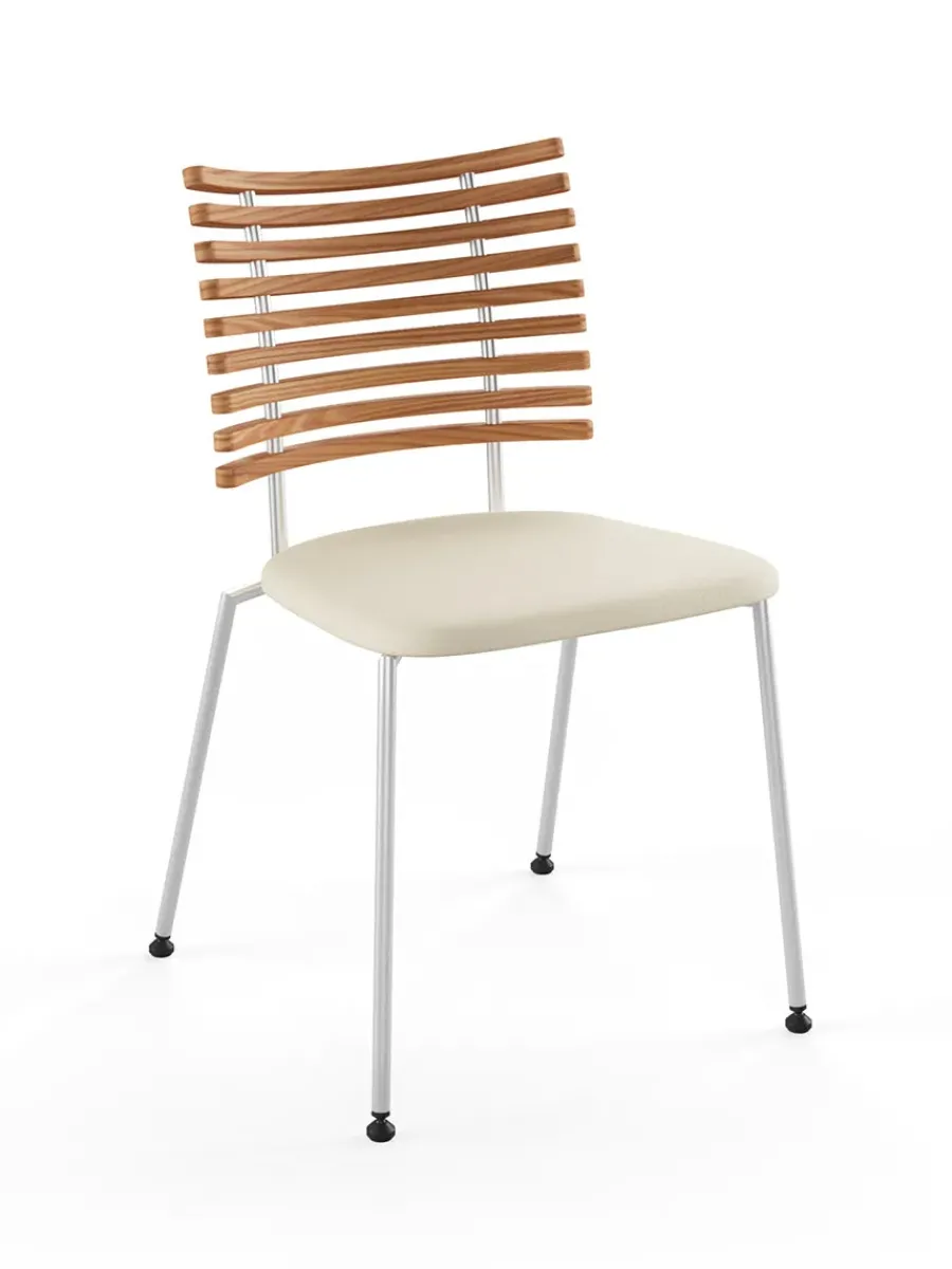 Tiger Stol, sort læder fra<Naver Collection Outlet