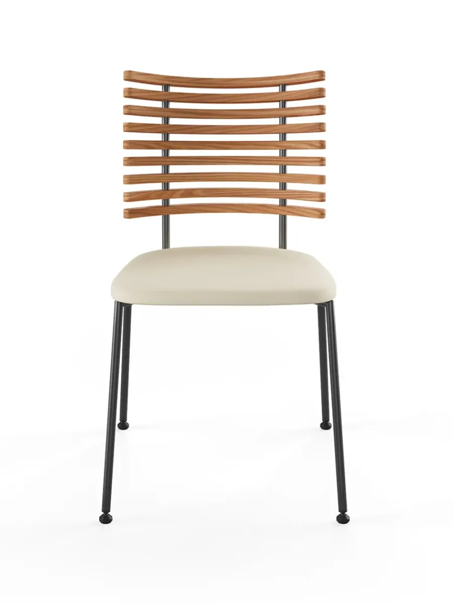 Tiger Stol, sort læder fra<Naver Collection Outlet