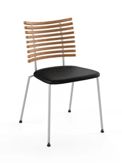 Tiger Stol, sort læder fra<Naver Collection Outlet