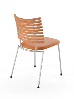 Tiger Stol, sort læder fra<Naver Collection Outlet