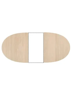 Tillægsplade til CH337 bord af Hans J. Wegner<Carl Hansen & Søn Outlet