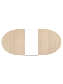 Tillægsplade til CH338/CH339 borde af Hans J. Wegner<Carl Hansen & Søn