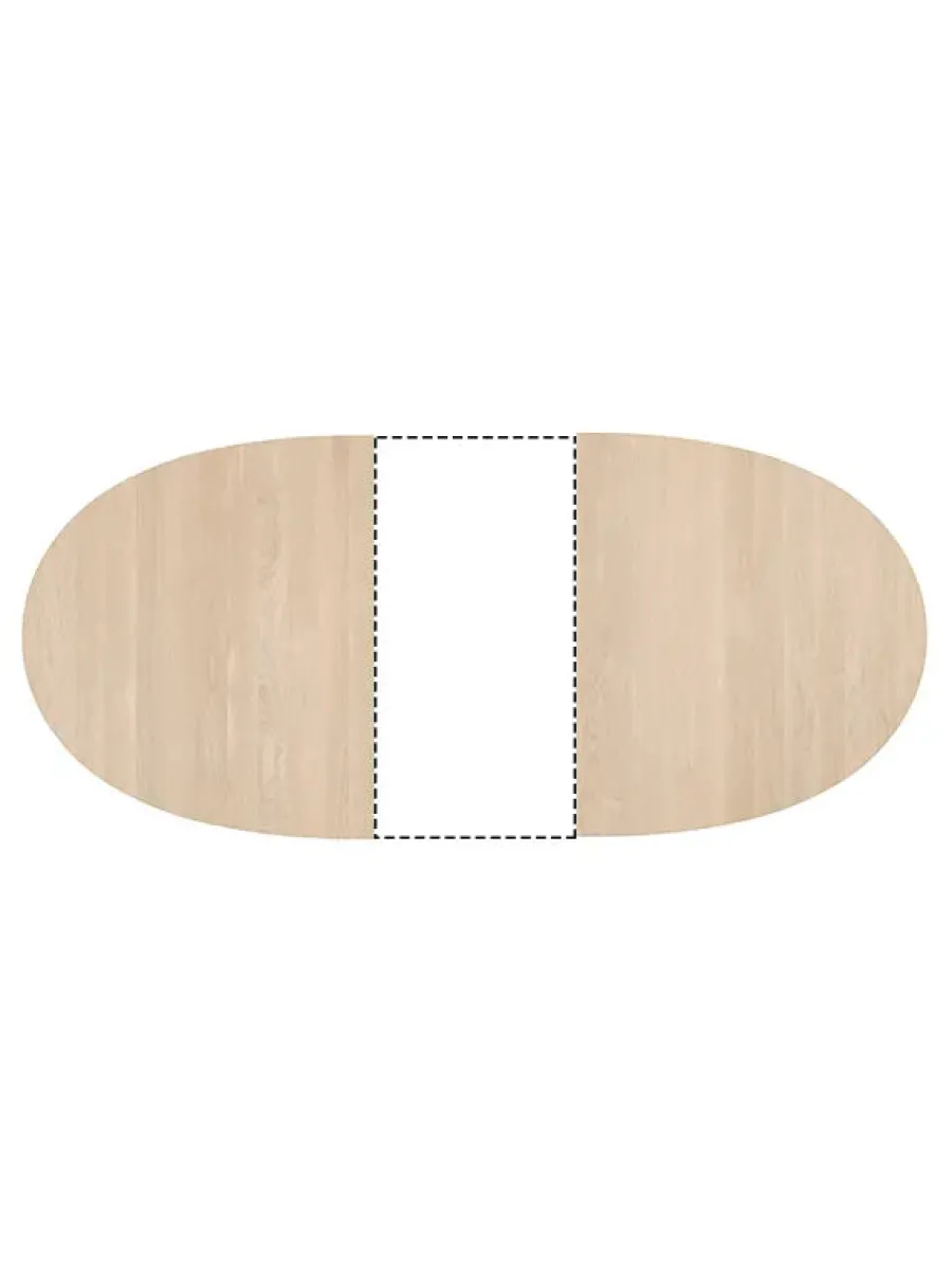 Tillægsplade til CH338/CH339 borde af Hans J. Wegner<Carl Hansen & Søn