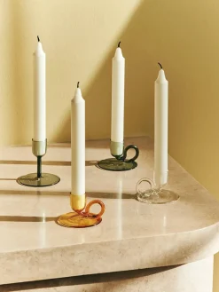 Tiny Candleholder, curved fra<HAY Hot