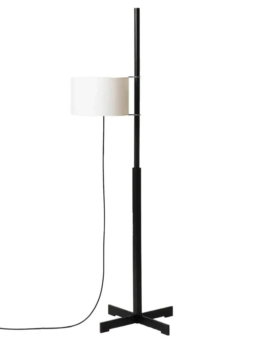 TMM Gulvlampe, sort eg fra Santa and Cole<Santa & Cole Sale