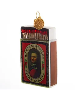 Tændstikæske Ornament fra<Brink Nordic Hot