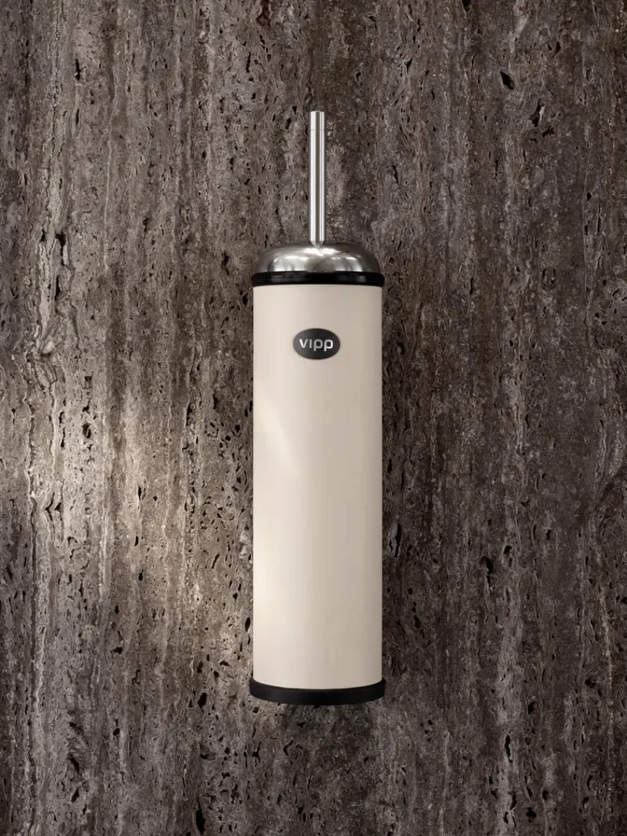 Toiletbørste, væg, hvid fra<Vipp Online