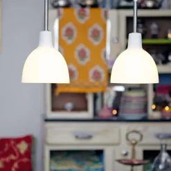 Toldbod 155/220 glaspendel fra<Louis Poulsen