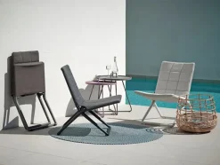 Traveller Lounge Klapstol, soft touch fra<Cane-line Online