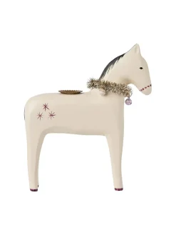 Træhest Lysestage, stor fra<Maileg Clearance