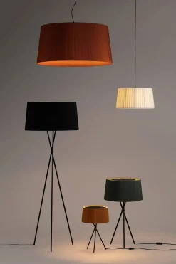 Tripode Bordlampe, red amber fra Santa and Cole<Santa & Cole Outlet