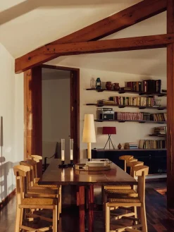 Tripode Bordlampe, red amber fra Santa and Cole<Santa & Cole Outlet