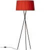 Tripode Gulvlampe fra Santa and Cole, red-amber (G5)<Santa & Cole New