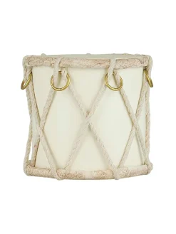 Tromme Ø11 cm, creme fra<Ib Laursen Best