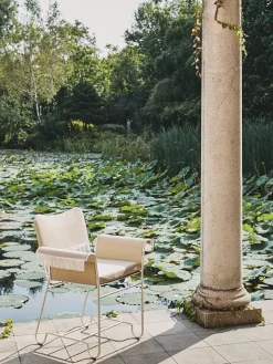 Tropique Outdoor Spisestol m/frynser fra<GUBI Hot