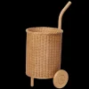 Tukki Trolley – naturlig rattan vogn fra<Ferm Living Outlet