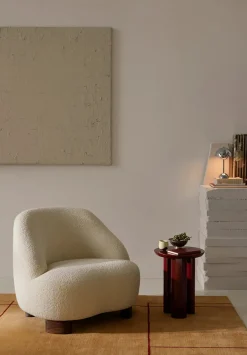 Tung JA3 sidebord, Burgundy Red fra<&Tradition Discount