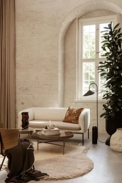 Turn Sofa 2 Bouclé, off-white fra<Ferm Living Online