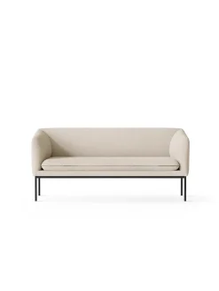 Turn Sofa 2 Bouclé, off-white fra<Ferm Living Online