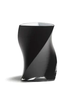 Twister vase fra (Sort)<Piet Hein Sale