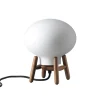 U6 Mini Hiti Bordlampe, opalt glas/valnød fra<FDB Møbler Sale